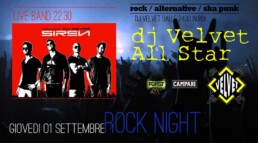 Deejay Xmasters - Rock night giovedì 1 settembre 2016