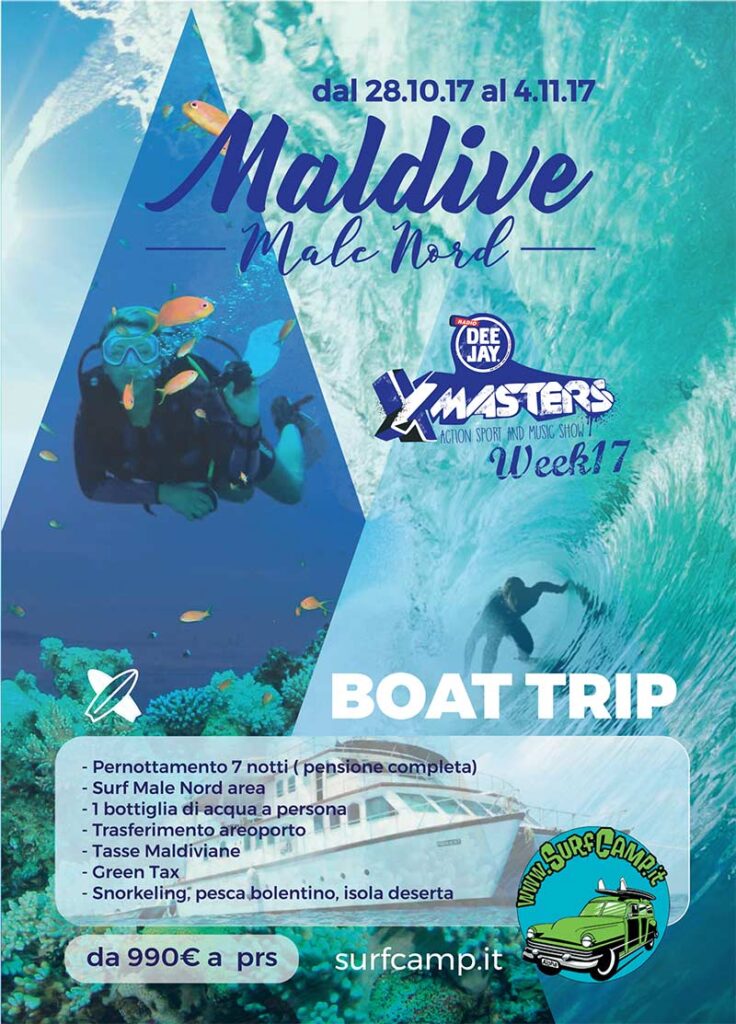 Deejay Xmasters - Surf camp Maldive 2017